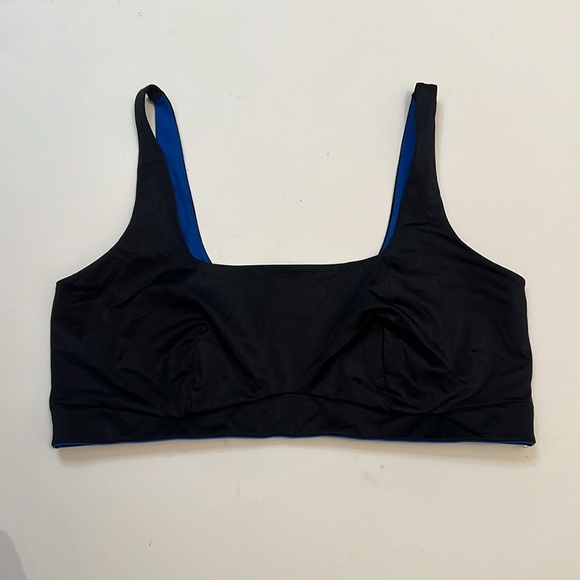 Yitty Headliner Shaping Midi Bralette in Black & Blue, size XL - Picture 2 of 12